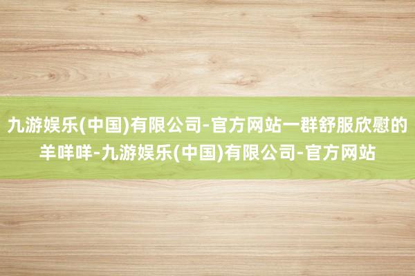 九游娱乐(中国)有限公司-官方网站一群舒服欣慰的羊咩咩-九游娱乐(中国)有限公司-官方网站