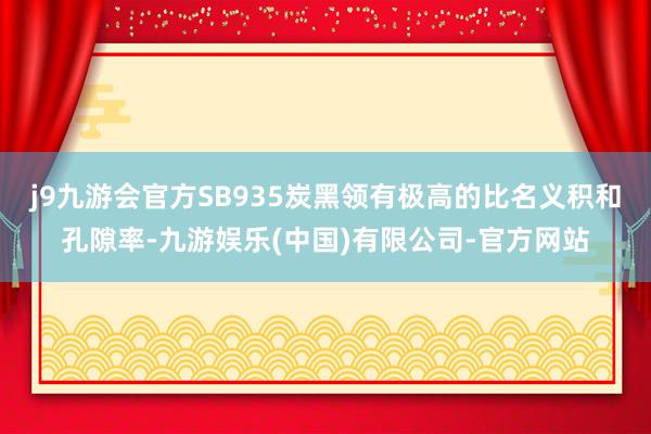 j9九游会官方SB935炭黑领有极高的比名义积和孔隙率-九游娱乐(中国)有限公司-官方网站